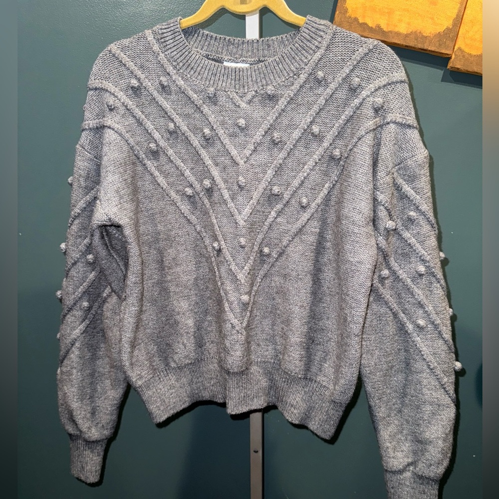Shop the Mint Gray Sweater - Size Small